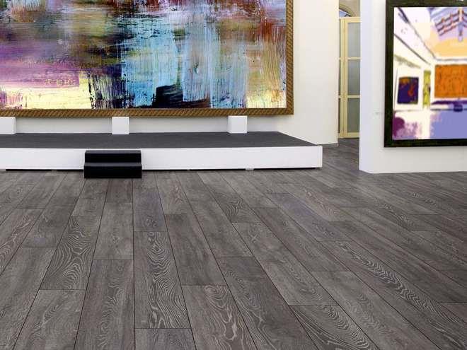 Pavimento in laminato Pircher  collezione "Art Bedrock  Oak"