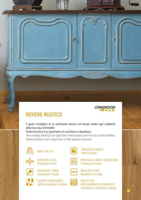 Longwood Vintage Rovere Rustico
