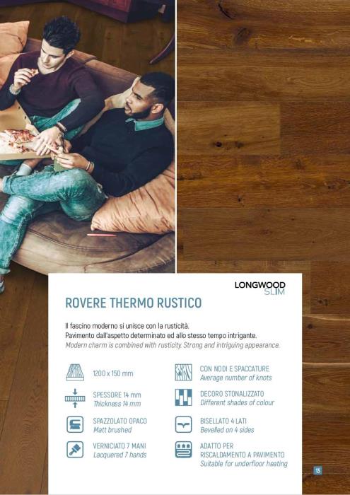 Rovere Rustico Thermo Slim