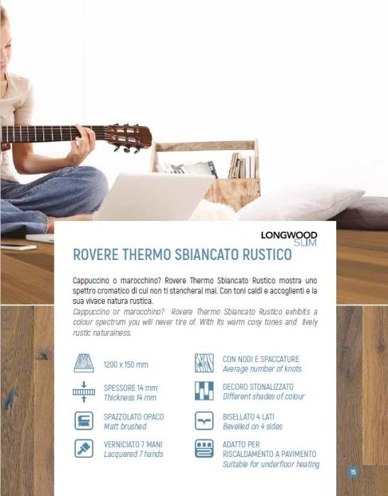 Rovere Rustico Sbiancato Slim