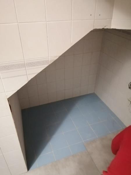 Rivestimento bagno con Lvt 